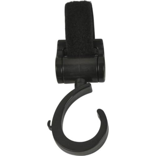 Multifunctional Baby Stroller Hook 360 Degrees Rotation Basket Strap Bag Hanger Grip Accessories