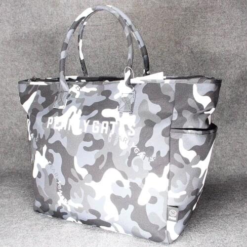 Fashion Women Handbag Golf Clothing Bag Large Capacity Storage Package Camouflage Canvas Composite