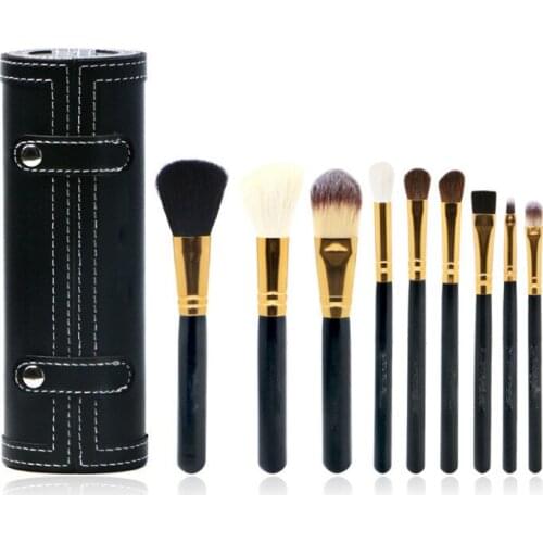 9pcs Soft Makeup Brushes Kit and Box Beauty Make up Brush set Concealer Cosmetic Blush Foundation Brush Eyeshadow Concealer Tool
