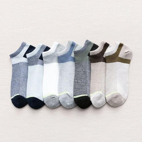 High Quality 7 Pairs/lot Socks Men Set Casual Breathable Fashion Thin Male Business Cotton Soks Cheap Wholesale EUR39-45