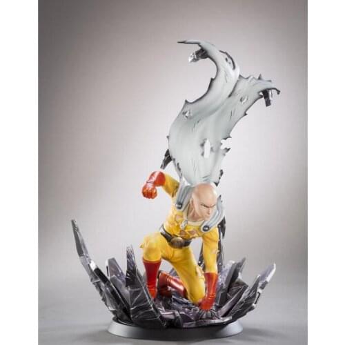 2021 new hot 24cm ONE PUNCH MAN Saitama Anime Cartoon Action Figure PVC toys Collection figures for friends gifts