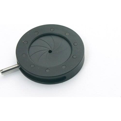 1PC 1-16MM Zoom Optical Iris Diaphragm Aperture Condenser with 10 Blades for Digital Camera Microscope Light Regulator Adapter