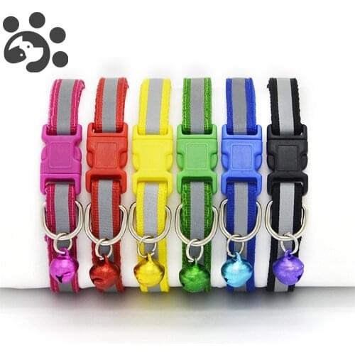 Pets Dog Collar for Puppy,Basic Dog Collars with Bell,Puppies Necklace Lead Collar for Small Dogs, Cheap Collar for Dog Cachorro