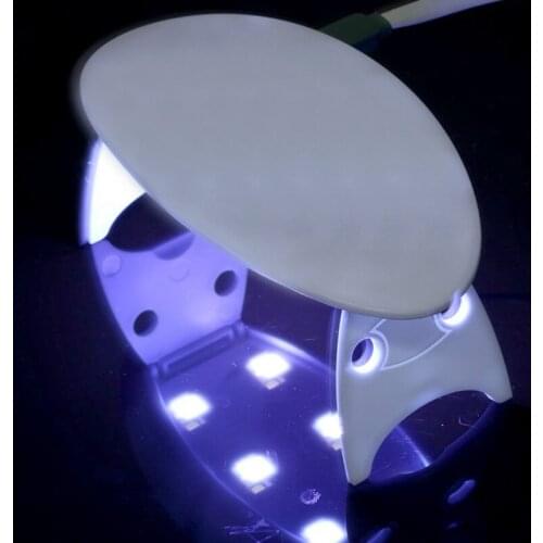 Portable LED UV Curing Lamp Light with USB Power / 5 Pieces UV Adhesive Glue for Mobile Phone Tempered Glass Film