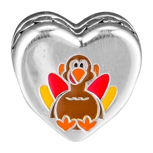 Fit Pandora Bracelets Thankful For You Charm Beads for Jewelry Making Genuine 925 Sterling Silver Charms Bead Female Jewelry