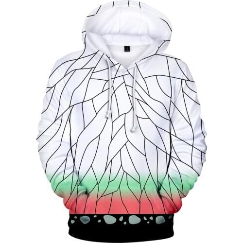 Demon Slayer Hoodies 3D Print Sweatshirts Hot Sale Harajuku Long Sleeve Clothes cosplay hoodies Long-sleeved Peculiar All-match