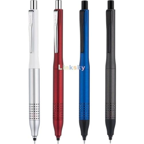 Uni Kurutoga Advance Upgrade Model 0.5mm Mechanical Pencil, Gun Metallic Body,Lead Rotating Technology Mechanical Pen, Kuru Toga