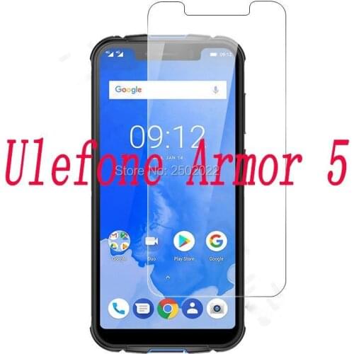 2.5D Tempered Glass For Ulefone Armor 5 Protective Film 9H Explosion-proof LCD Screen Protector For Ulefone Armor 5 Protector