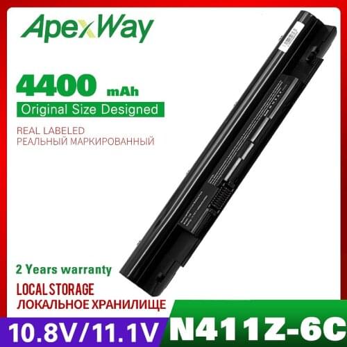 4400mAh laptop battery for DELL Inspiron N311z N411z Latitude 3330 Vostro V131 V131D 268X5 312-1257 312-1258 H2XW1 JD41Y N2DN5