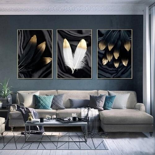 5D Diy Diamond Painting Cross Stitch Diamond Embroidery White Black Art Feather Full Square Round Mosaic RhinestoneZP-4442