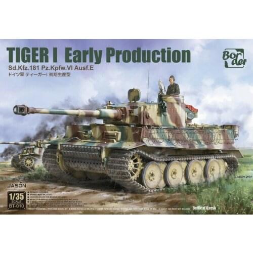 Border BT010 1/35 German Sd.Kfz.181 Pz.Kpfw.VI Ausf.E Tiger I Early Production