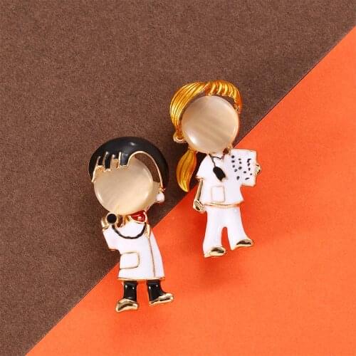 Enamel Painting Girl Watermelon Brooches Women Men Shape Office Brooch Pins Gifts Fashion Kids Jewelry Funny Small Accessories