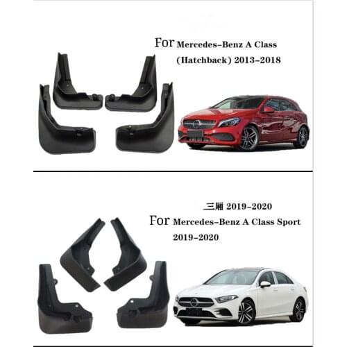 Car mudguards For Mercedes-Benz A-Class 2013-2021 high-quality mudguards splash-proof mudguard protection body anti-fouling