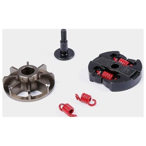 Double spring clutch with CNC cooling base set for 2-stroke gasoline fits LOSI 5IVE-T DBXL ROVAN KM HPI BAJA 5B 5T