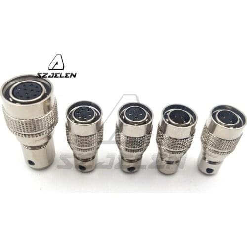 Hirose Connector 4pin 6pin 12pin plug,Push Pull Compatible connector