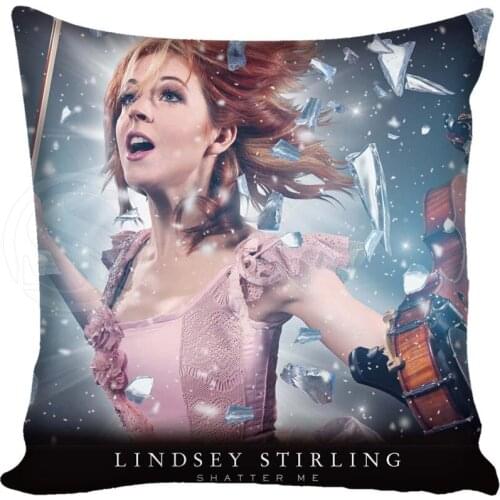 Custom Shatter Me Pillowcase Square Zippered Home Decorative Pillow Cover Two Sides Printed 35X35 40X40 45X45 60X60