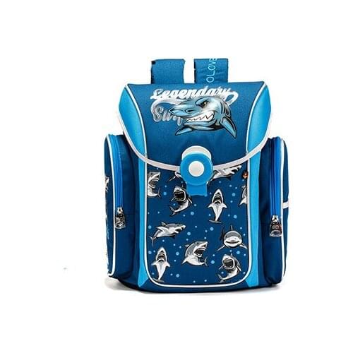 For Boys Orthopedic Backpack Shark dinosaur School Bag Kids Satchel Knapsack Mochila Top-Quality Girls Cartoon School Backpacks