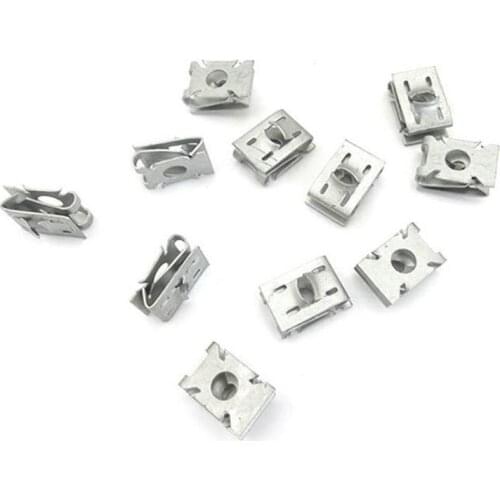 Apply to Fabia Polo Jettae Passat B5 Bora Leaf plate lining nut base Screw base Buckle