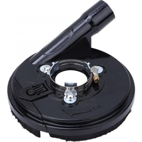 5in Dust Shroud Dry Grinding Dust Cover For 125/150mm Angle Grinder B-125AH Dirt Removal Dust Collector Attachment Cover Tool