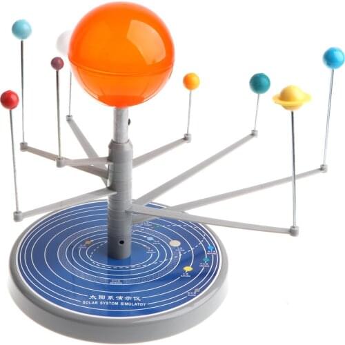 Solar System Sun Planet Model Collectible Fun Game Science Learning Educational Toys Birthday Gift for Children Toddler Kids