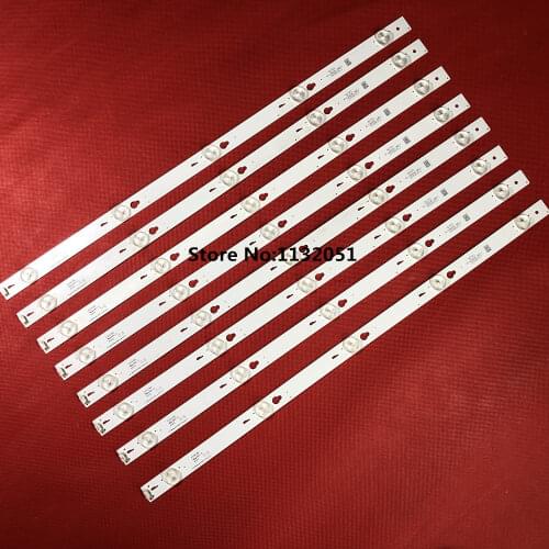 1set=8pieces for T C L B48A558U D48A810 strip TOT-48D2700-8X5-3030C-V3 YHA-4C-LB4805-YHEX2 TCL D48A810