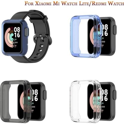 Ultra-Slim Soft TPU Watch Classic Case Skin Protective Cover For Xiaomi Mi Watch Lite Global Version for Redmi Watch Accessories