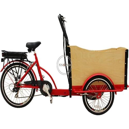European style pedal adult tricycle bike adult baby disabled cargo tricycle 3 wheel bike cargo tricycle