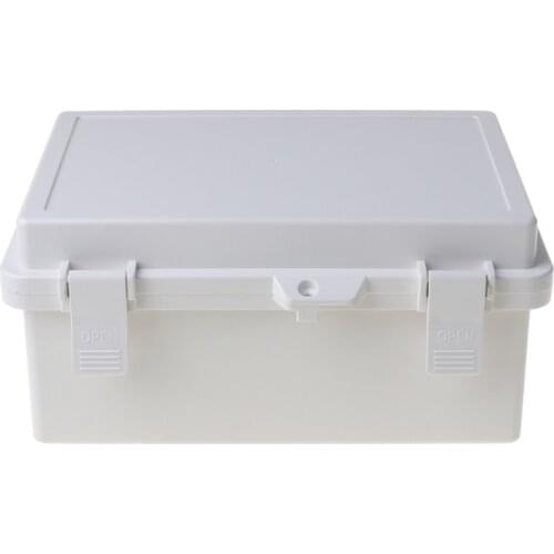 IP65 Waterproof Electronic Junction Box Enclosure Case Outdoor Terminal Cable