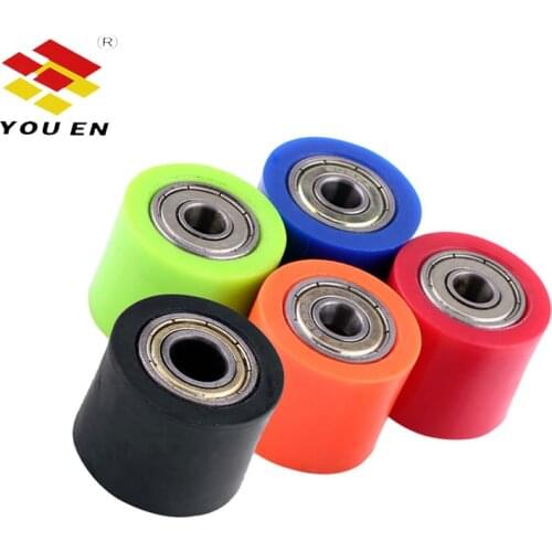 YOUEN Drive Chain Roller Pulley Wheel Slider Tensioner Wheel Guide For Street Bike Motorcycle Motocross ATV CRF CR XR 8mm 10mm