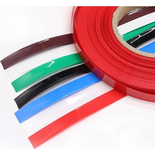 1Meter PVC Heat Shrink Tubing 18.5 mm Wrap RC Battery LiPO NiMH NiCd Colour Select