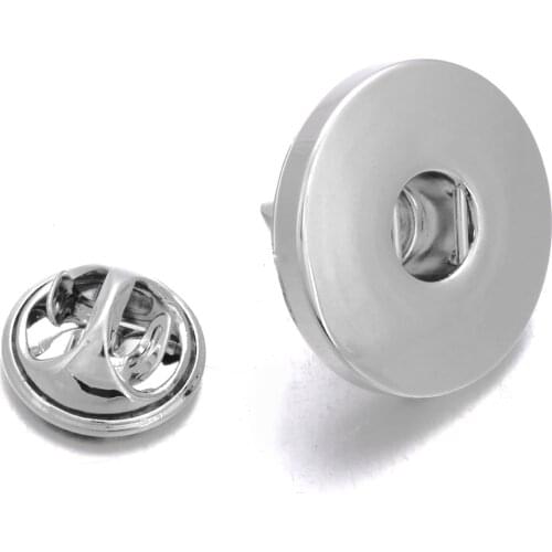 10pcs/lot Snap Jewelry Snap Cuff Men Women Cufflinks Button Tie Clip Snap Stickpin Fit 18mm Snap Buttons Press Jewelry