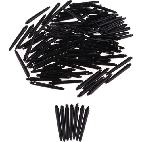 100pcs Nylon Count Dart Shaft Durable Soft Electronic Darts Stems Replacement Accessories for Universal standard 2BA Thread