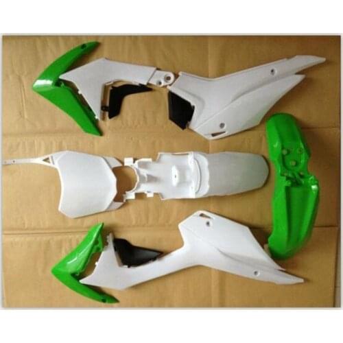 2014 DIRT BIKE CRF110 GREEN/WHITE Plastic PARTS fender FOR HONDA motorcycle fairing carenado pit bike guardabarro moto parafango