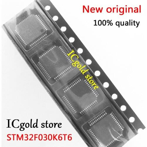 5pcs STM32F030K6T6 STM32F030 STM32F 030K6T6 QFP-32