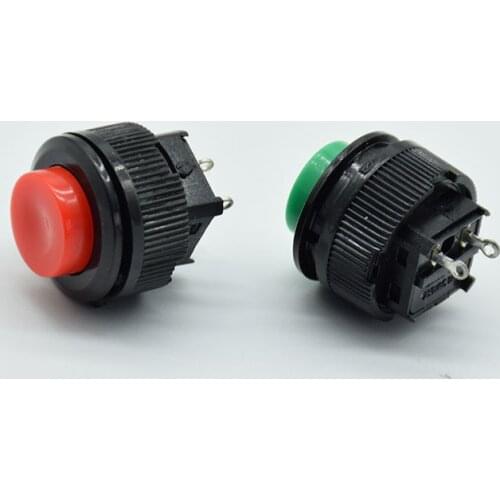 6PCS 16MM Self locking Push Button Switch 250V 1A AC DS-510 Threaded type