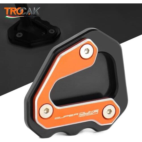 Side Stand Pad Plate Kickstand Enlarger Support Extension For KTM 1290 Super Duke GT 1290 Superduke GT 2013 2014 2015 2016 2017