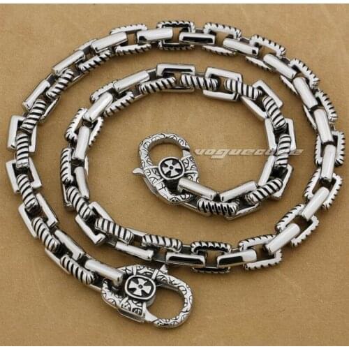 316L Stainless Steel Mens Biker Rocker Punk Wallet Chain 5M005WC 3P6 Length 24inches