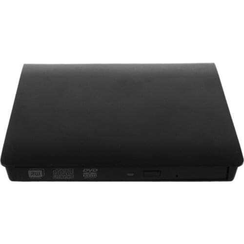 9.5MM USB 3.0 SATA Optical Drive Case Kit External Mobile Enclosure DVD/CD-ROM Case for Notebook Laptop without Drive T3LB