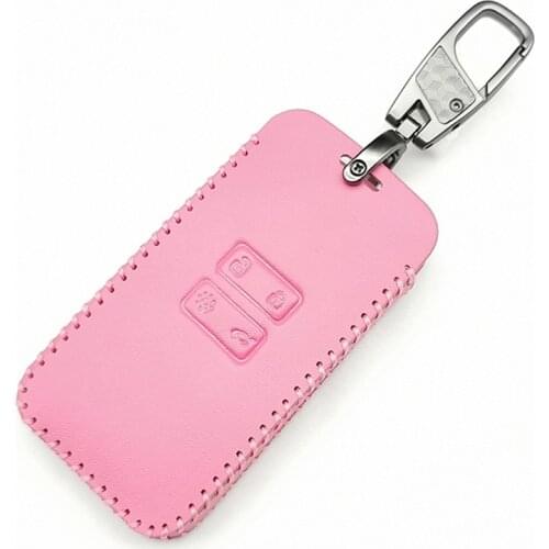 Car Cover Key Case Holder For Renault Megane Clio Logan Kadjar 1 2 3 Scenic Koleos 2021 Styles Keychain Card Accessories Shell