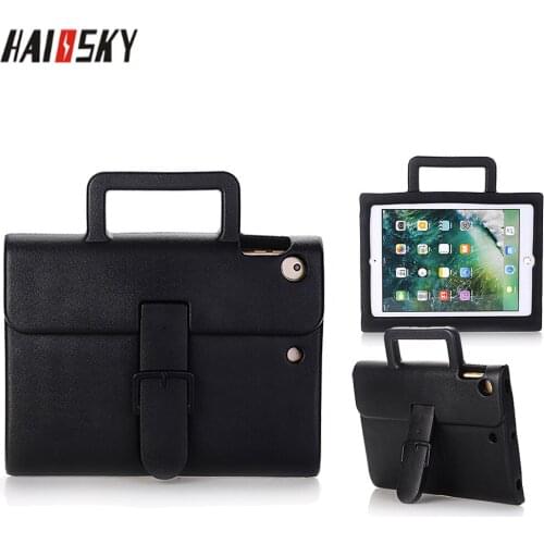 Briefcase Design EVA Case For Apple iPad Mini 1 2 3 4 Cover Full Body Protect Stands Case For iPad Mini 2 3 4 A1538 Handbag Case