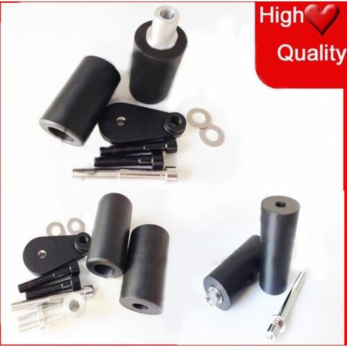 For Yamaha YZF-R6 YZFR6 2003 2004 2005 YZF-R6S YZFR6S 2006 2007 2008 2009 Black No Cut Frame Sliders crash Falling protection