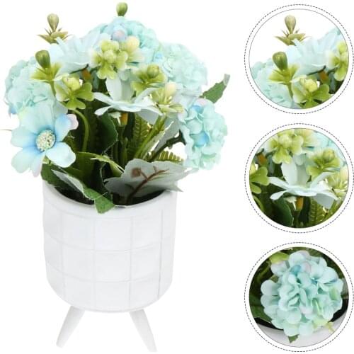 1Pc Artificial Potted Plant Simulation Plant Indoor Faux Bonsai Adornment