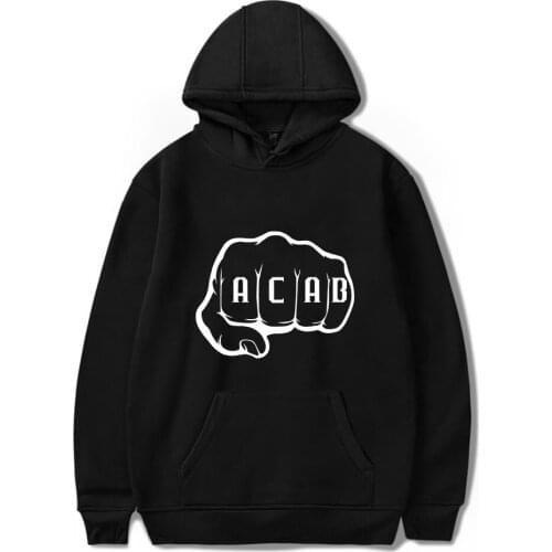 Fashion Acab Hoodie Hot Sale Text Graphic Hoodies Kids Top Comfortable Casual All-match Harajuku Trend Men/women Sweatshirt