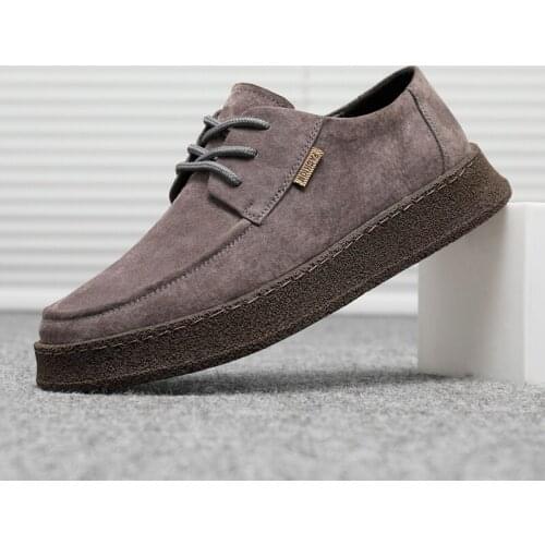 Men Casual Shoes Leather Flats Soft Comfortable Lightweight Non-slip Sneakers Brand Male Footwear Business Formal Shoes