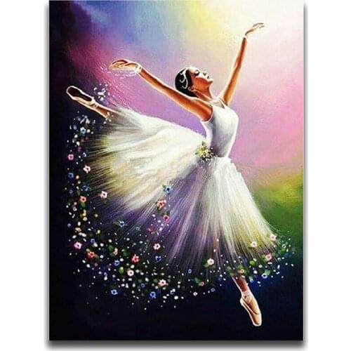 Kexinzu Full Square/Round Drill 5D DIY Diamond Painting "Ballet girl" Embroidery Cross Stitch 5D Home Decor Gift K77642