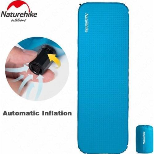 Naturehike Quick Automatic Inflatable Sleeping Pad Camping Mattress Outdoor Camping Portable Ultralight Sponge Mat Camping Pad