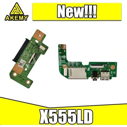 NEW ! For Asus X555LD W519L K555L A555L X555LJ R556L X555LB X555LP X555LN Interface and HDD Hard Drive board and IO USB AUDIO