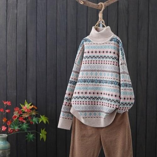 Autumn Winter Pullover Women Sweaters Tie Dye 2021 Pullover Long Loose Striped Korean Jumpers Candy Color Oversized Female Tops