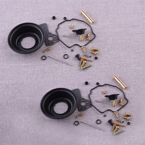 CITALL 2 Sets Carburetor Carb Diaphragm Repair Kits Fit For Yamaha Virago XV400 (2NT)3JB Accessories