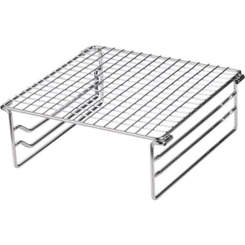 Stainless Steel BBQ Rack Outdoor Barbecue Grill Outdoor Park Hiking Camping Mini Foldable Barbecue Grill Simple Barbecue Rack